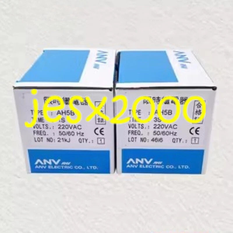 1PC ANV time relay AH5B 220V 3S A/B adjustable analog #LM #P