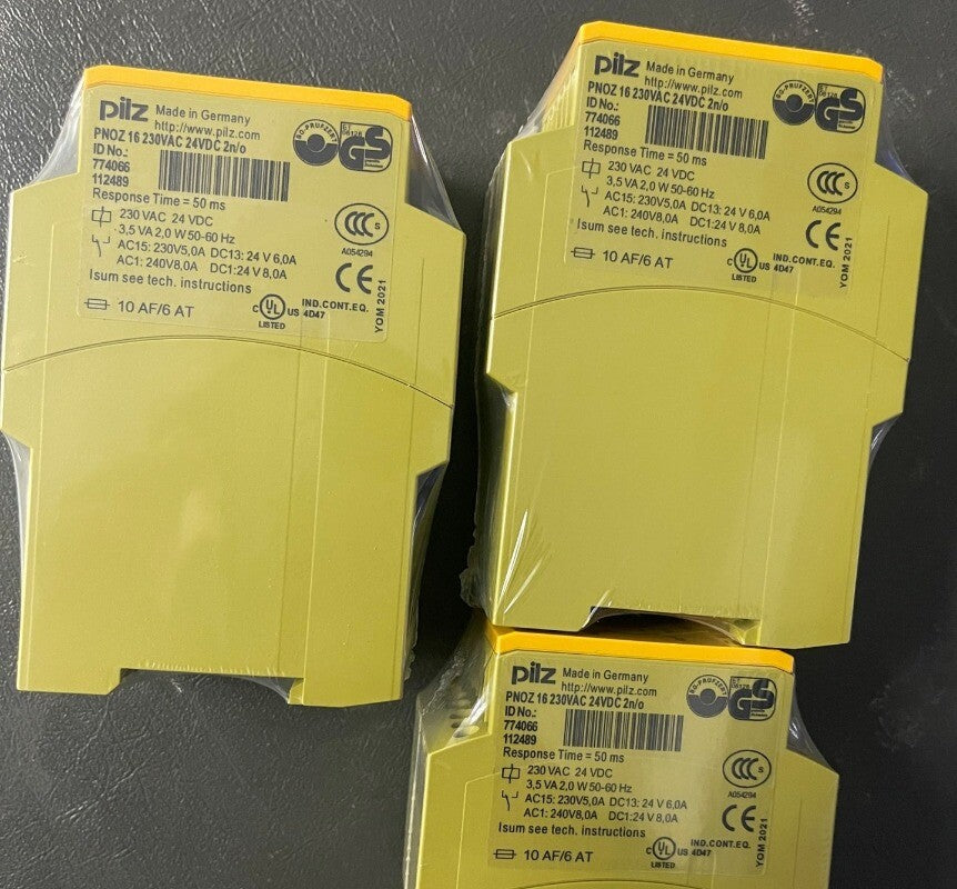 1pcs PILZ PNOZ 16 230VAC 24VDC 2n/o Safety Relay 774066