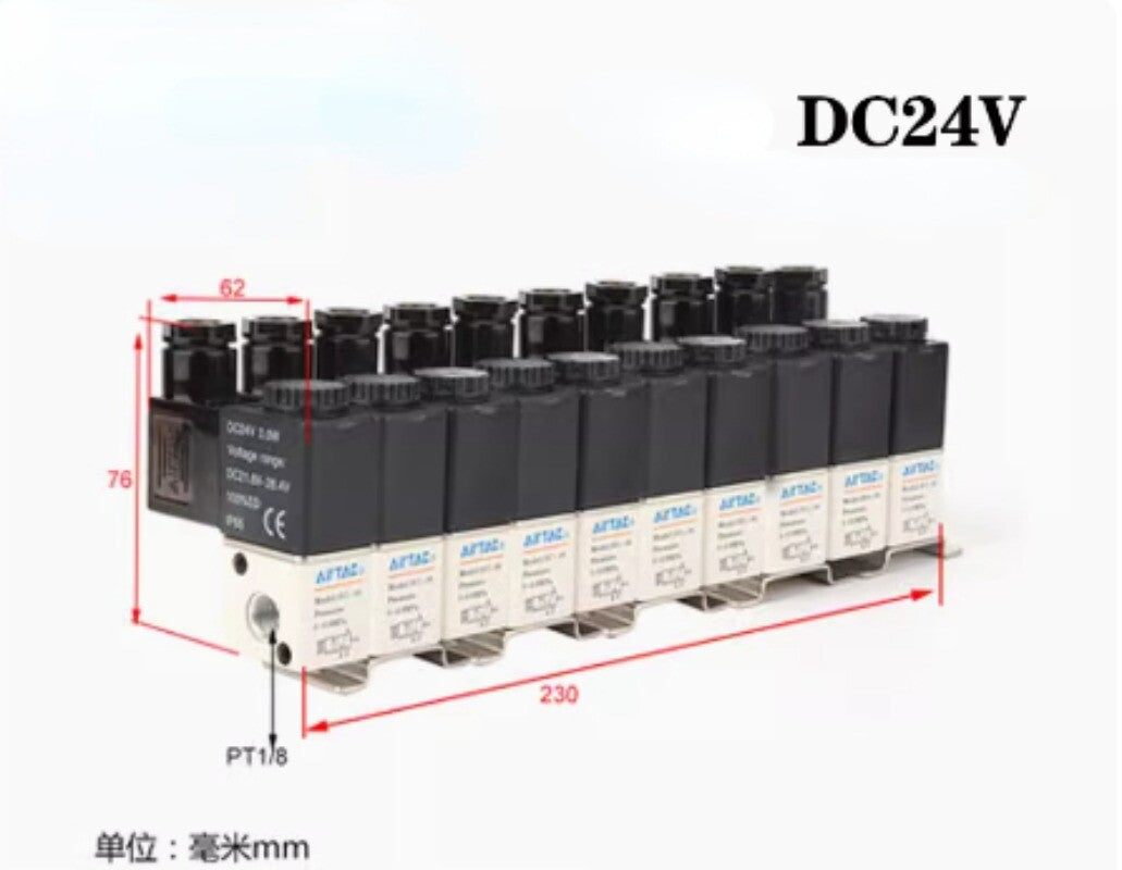 1pcs AirTAC Solenoid Valve 3V106B10F Integral Valves DC24V