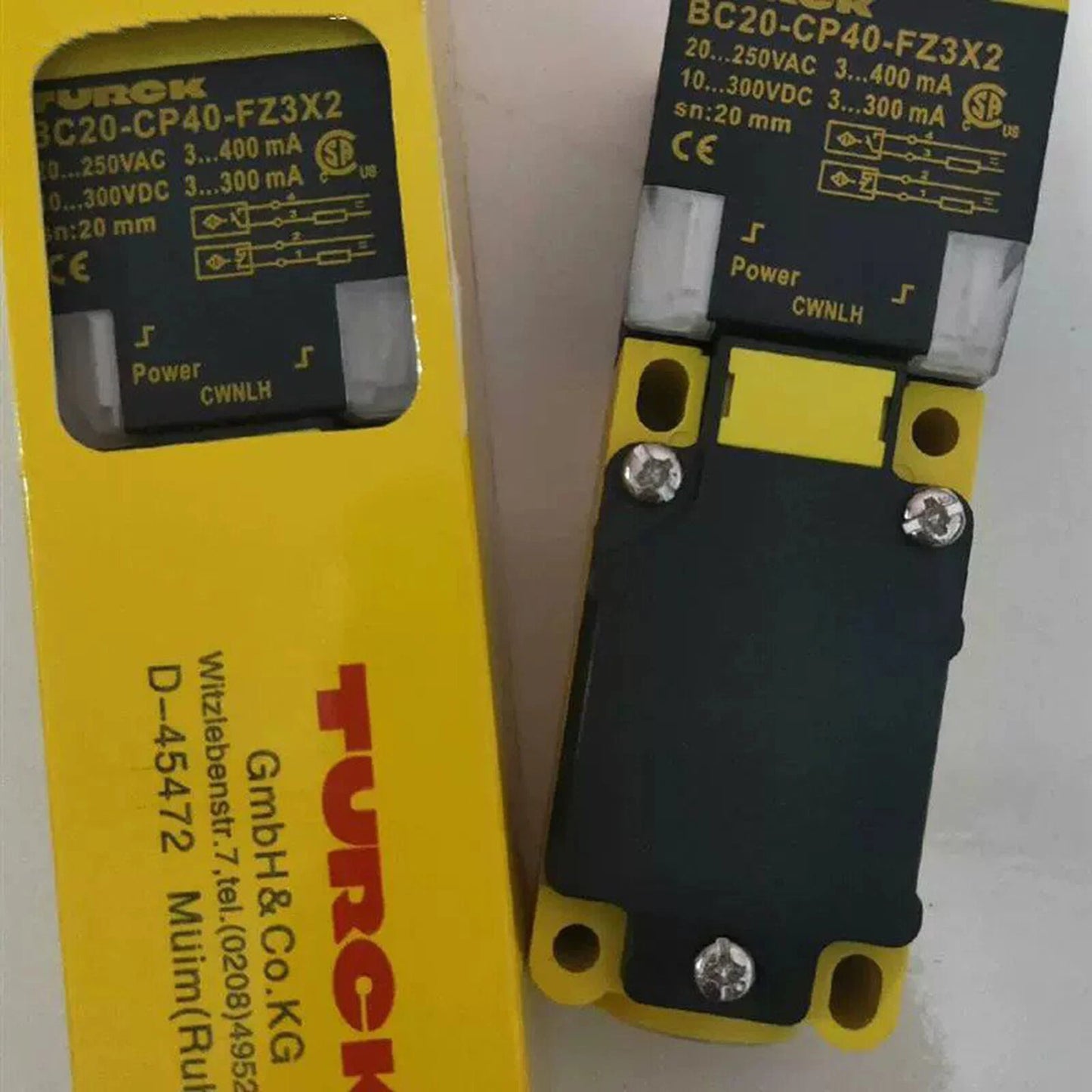 one TURCK BC20-CP40-FZ3X2 Proximity Switch Sensors Quality assurance #P