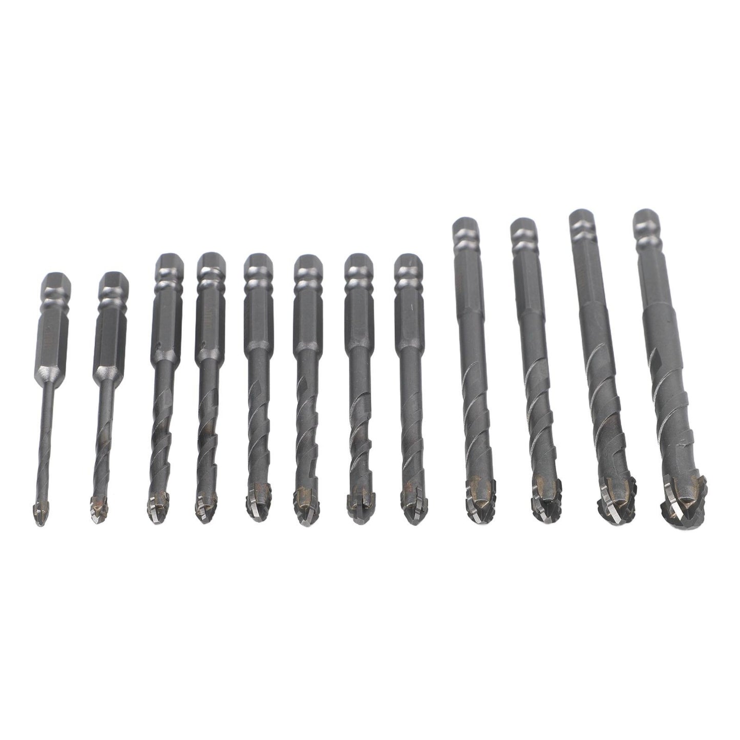 Eccentric Drill Bit Set of 12 Pcs Perfect for Wood and Metal Drilling Projects