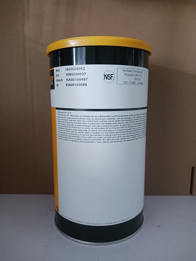 KLUBER Klubersynth UH1 14-31 Grease 1Kg (2.2 LB) free ship