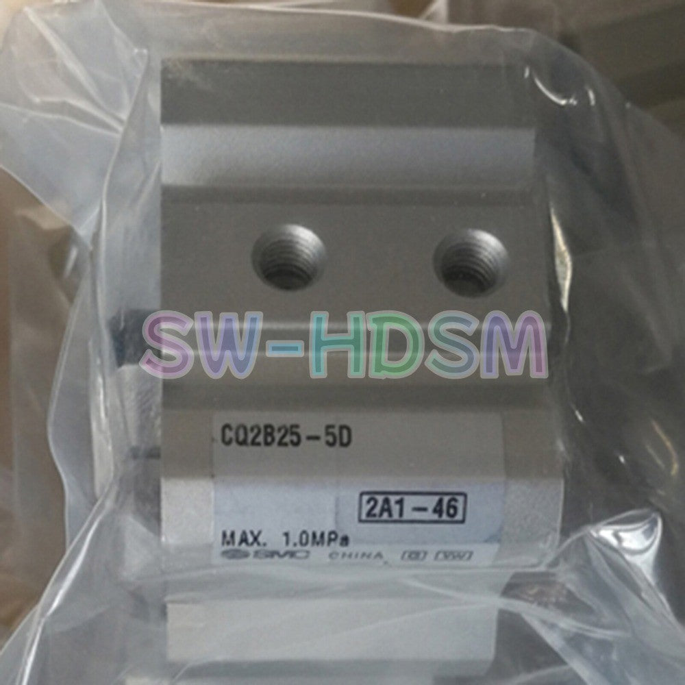 1PCS for Smc CQ2B25-5D Double Acting Compact Air Cylinder Freight Free