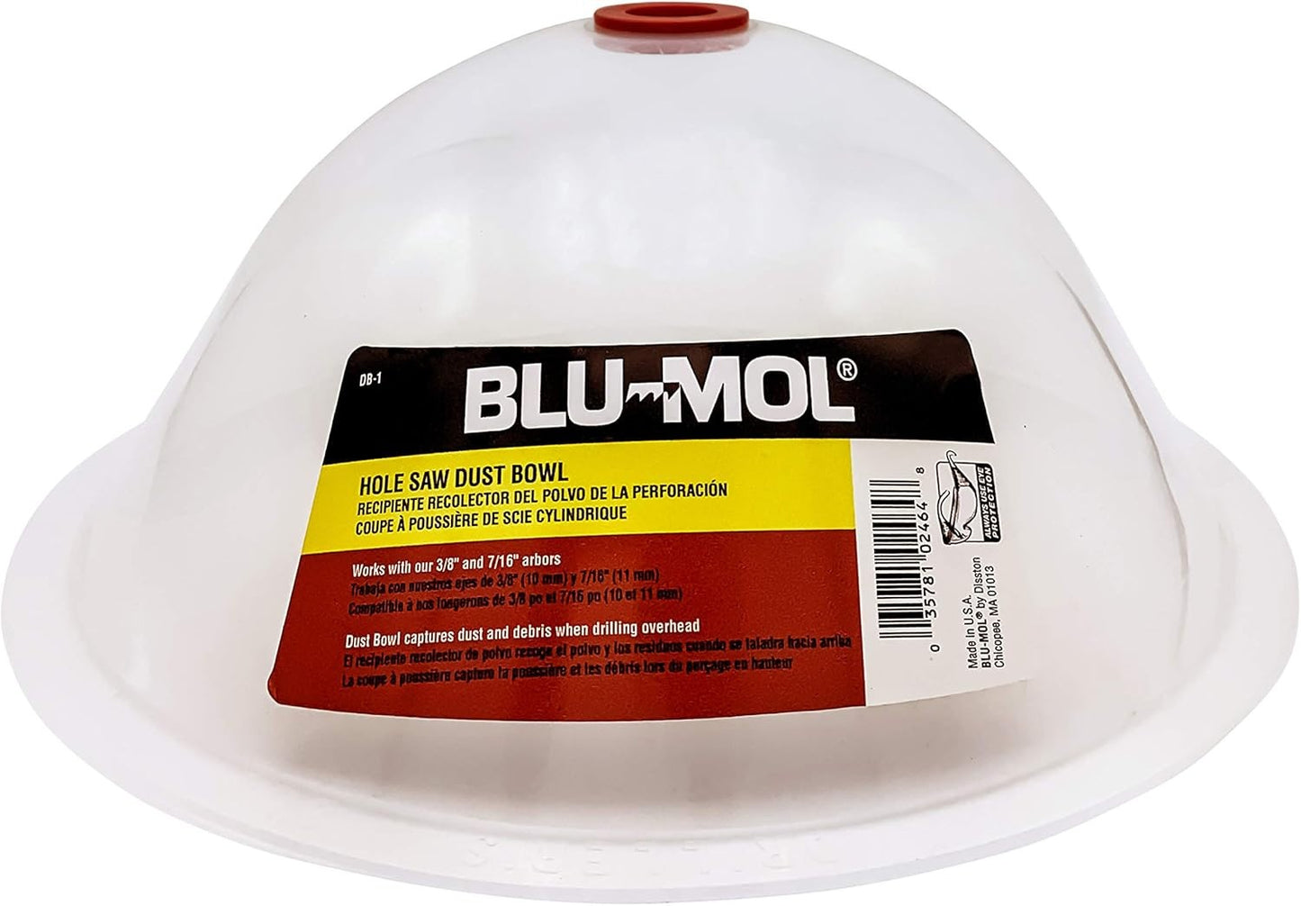 E0215000 Blu-Mol Remgrit Collapsible Hole Saw Accessories Dust Bowl, for Install