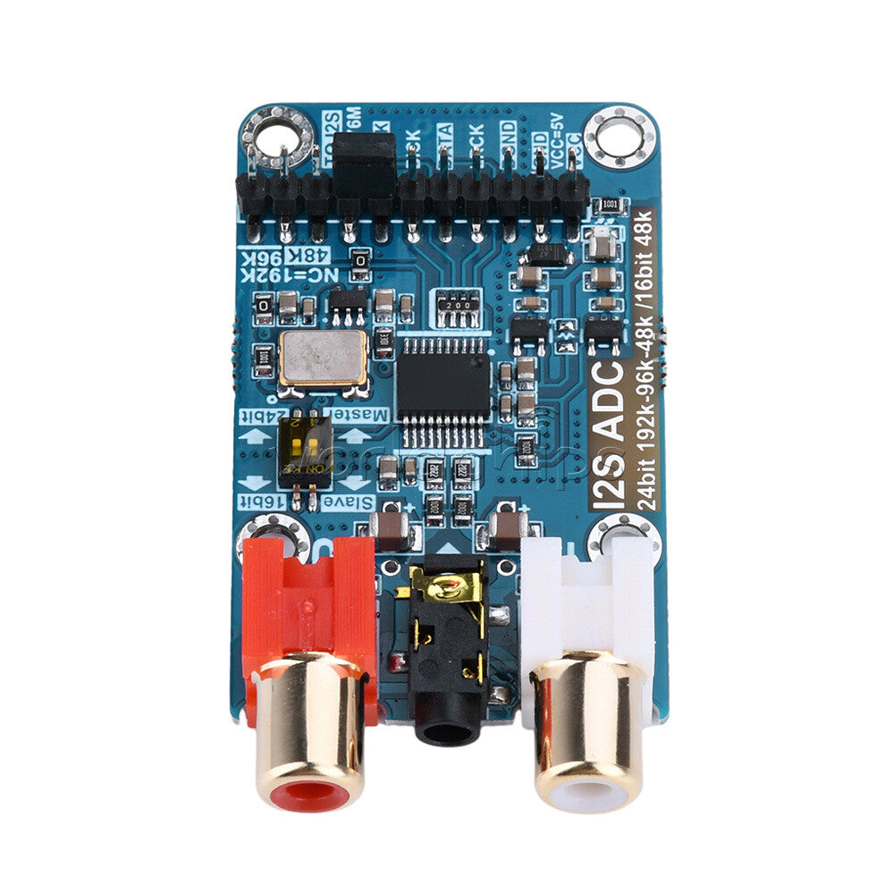 I2S ADC Audio I2S Capture Card Module Master Slave Mode Development Board DIY