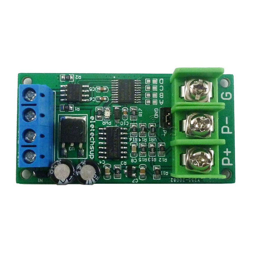 DC12V PT100 RTD Converter RS485 Modbus Rtu Temperature Sensor Module Board