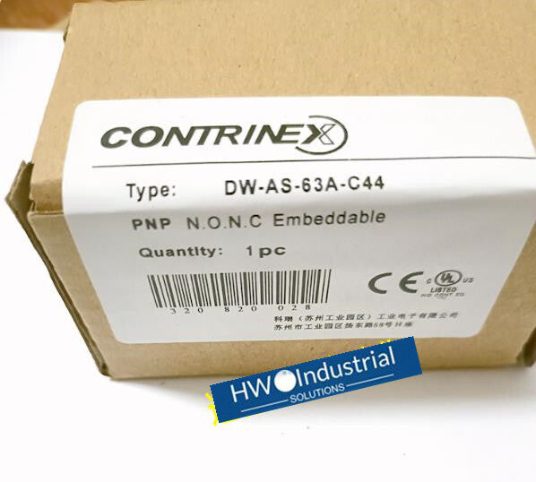 1PCS for Contrinex DW-AS-63A-C44 Proximity Switch Inductive Sensor