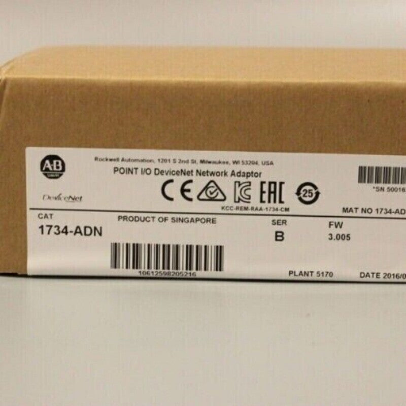 1PCS Factory Sealed AB 1734-ADN SER B POINT I/O DeviceNet Network Adaptor