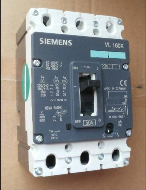 3VL1716-1DD33-0AA0 Circuit breaker 90 days warranty
