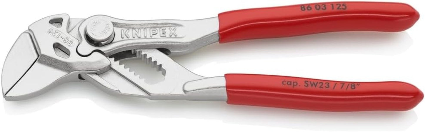 Pliers Wrench Set, Self-Locking Jaw, Chrome Finish, Forged Steel