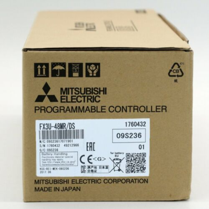 1pcs Mitsubishi PLC FX3U-48MR/DS