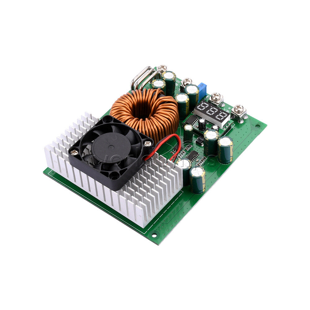 DC-DC 25-90V To 2.5V-50V Adjustable Buck Step-down Power Supply Module With Fan