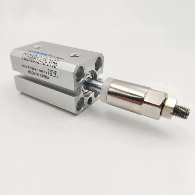 1PCS CQSWB12-15-3156 external thread adjustable external pressure foot cylinder