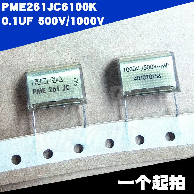 QTY:1PC RIFA PME261JC6100KR30 0.1UF 100NF 1000V PME261JC Metal Paper Capacitor