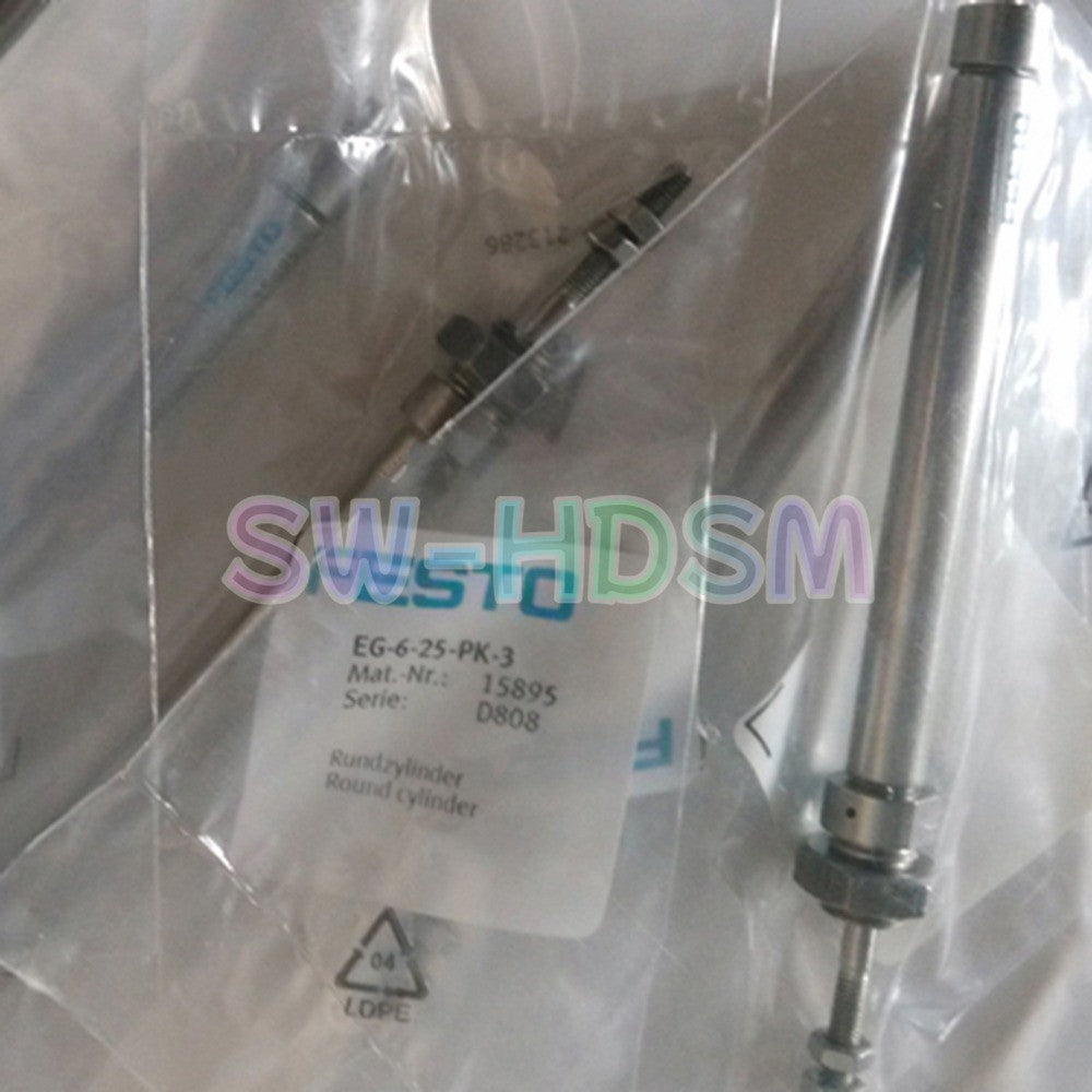 1PCS Festo EG-6-25-PK-3 15895 Pneumatic Round Cylinder Freight Free