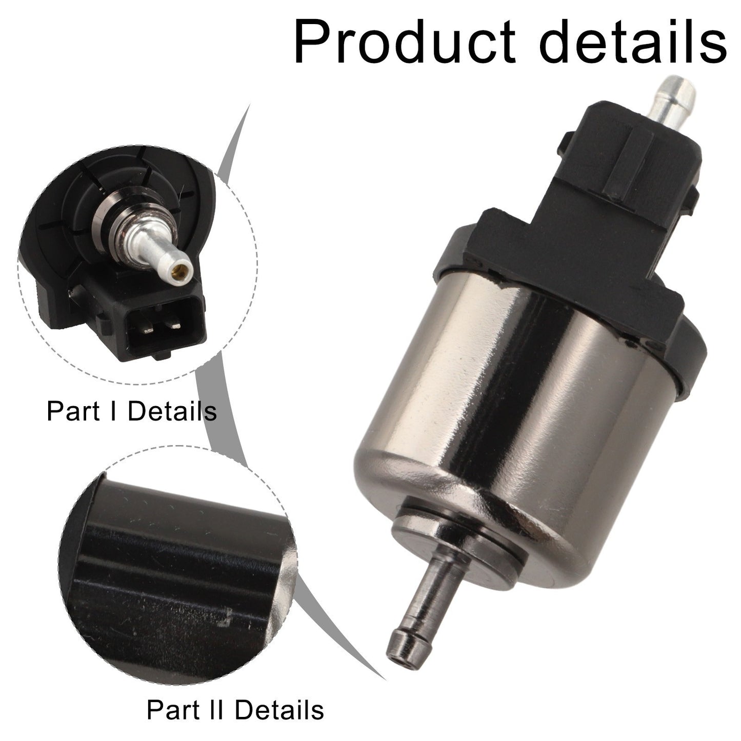 12V Ultra Silent Diesel Fuel Pump for Car Heater with Intermittent Operation