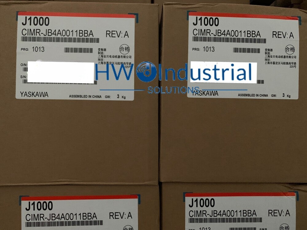 1PC Yaskawa J1000 Series Inverter CIMR-JB4A0011BBA 3.7KW/5.5KW 400V