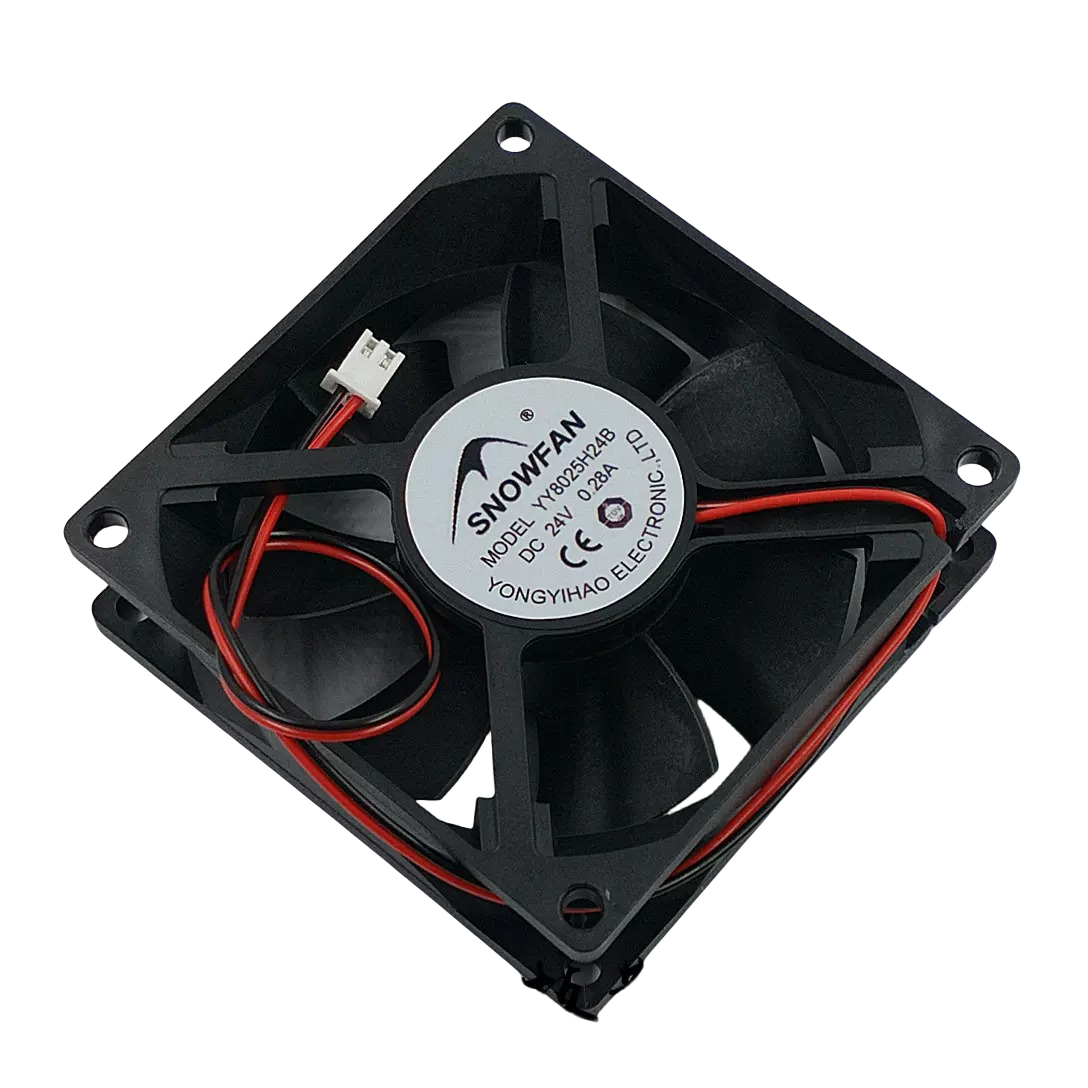 1/piece SNOWFAN YY8025H24B 8025 8CM 24V 0.28A 0.14A 0.16A Equipment Cooling Fan