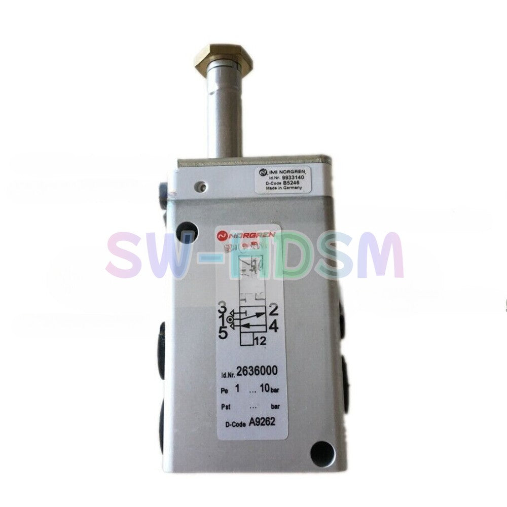 1PCS FOR NORGREN 2636000 Solenoid Valve Freight Free