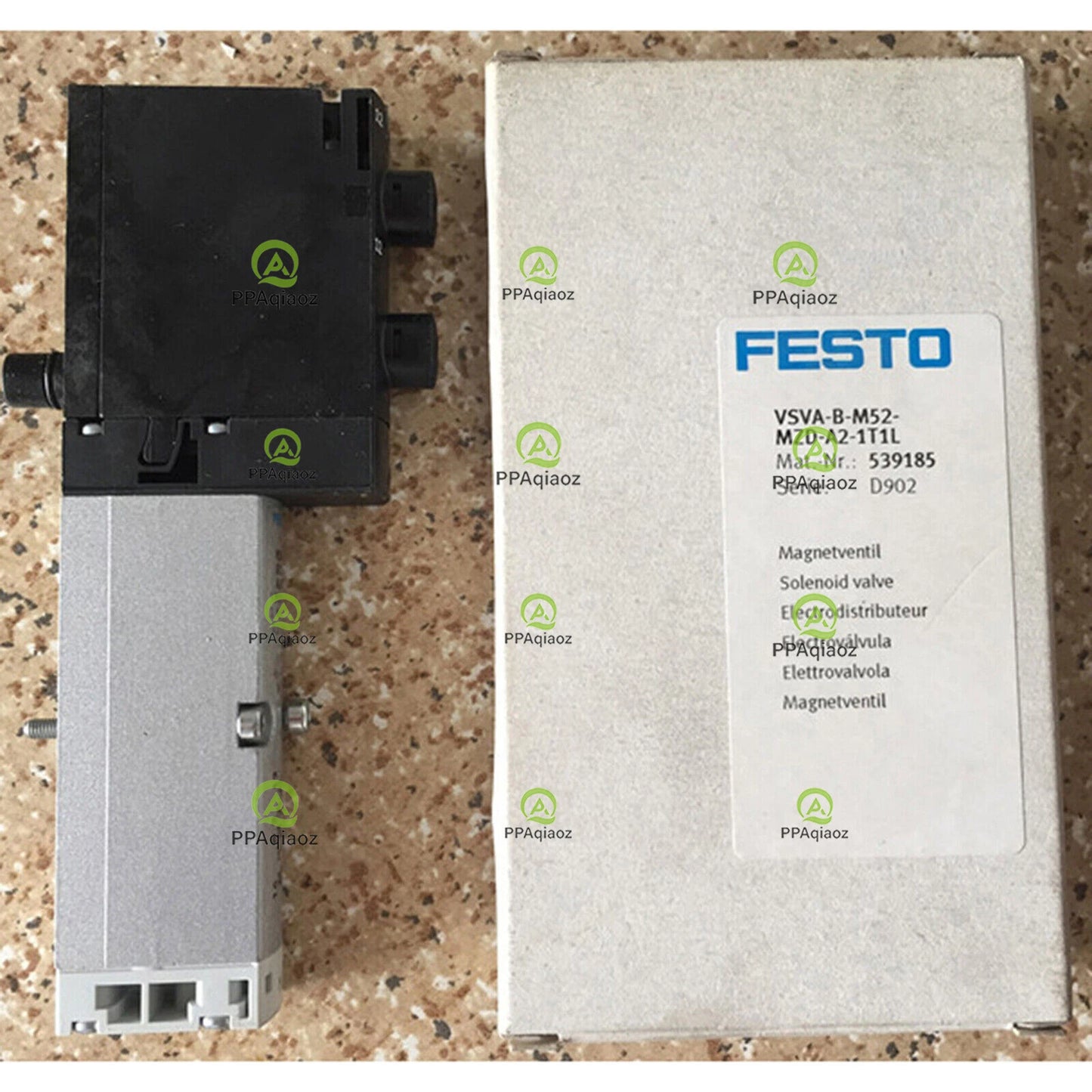 FESTO VSVA-B-M52-MZD-A2-1T1L 539185 1PC Solenoid Valve Free Shipping
