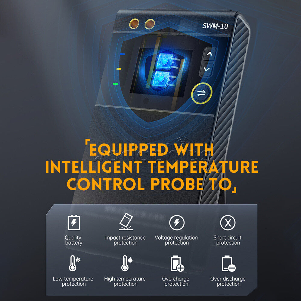 FNIRSI SWM-10 Battery Welding Machine Portable Spot Welder Machine 18650 Battery