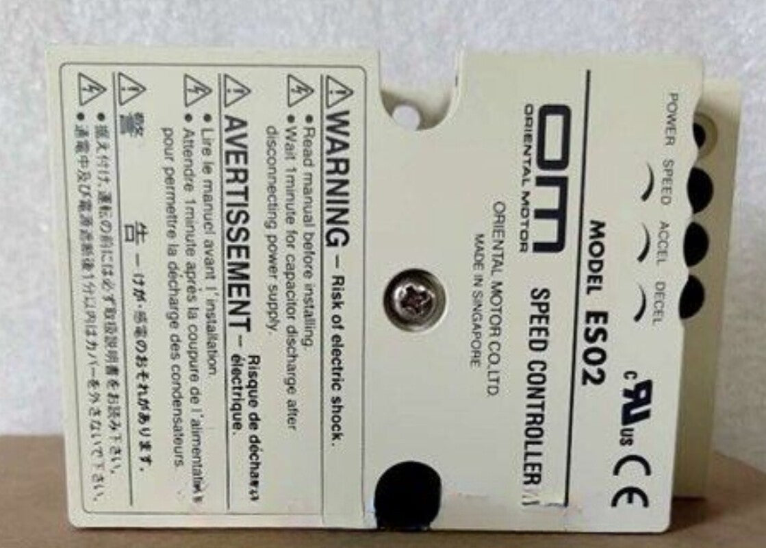 1PCS ORIENTAL MOTOR ES02 SPEED CONTROLLER