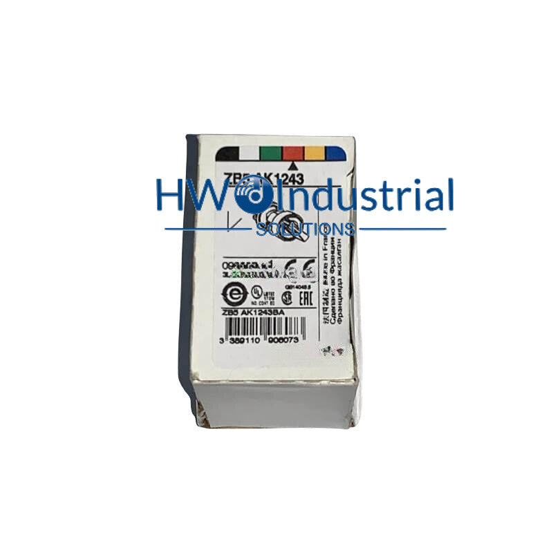 1PC Red Luminous Selector Switch Button Head ZB5AK1243 2-gear Self-locking