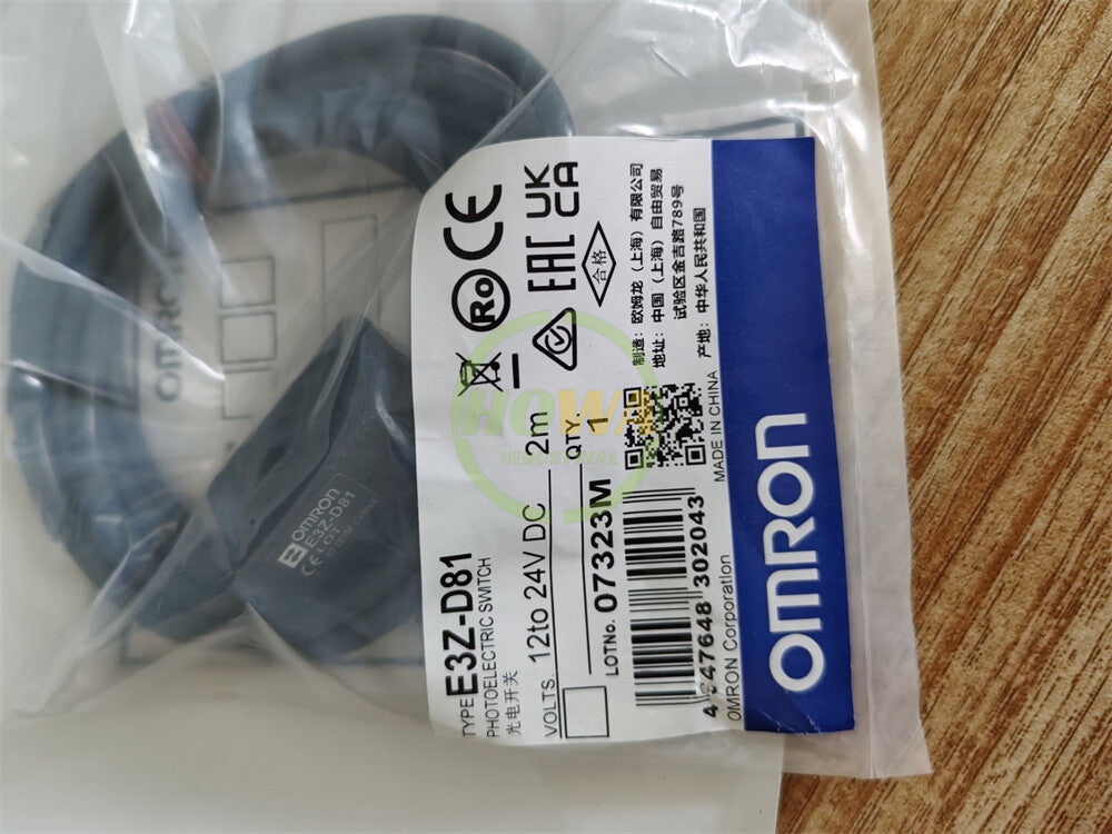 1PC Omron E3Z-D81 Photoelectric Switch Sensor,12-24V DC