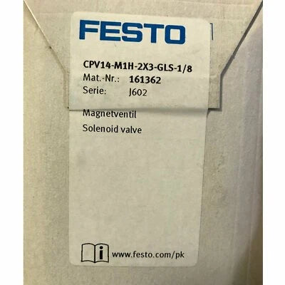 1PC Festo CPV14-M1H-2X3-GLS-1/8 161362 Solenoid Valve Expedited Shpping #P