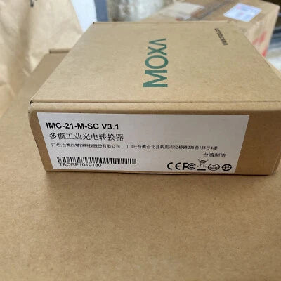 1PC Moxa IMC-21-M-SC Industrial Photoelectric Converter Free Shipping #P