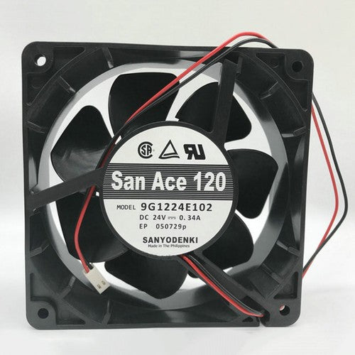 One For SANYO 9G1224E102 San Ace120 24V 0.34A cooling fan Free Shipping