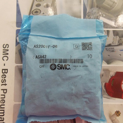 1Bag/10pcs SMC AS2001F-06 Speed control valve Free shipping