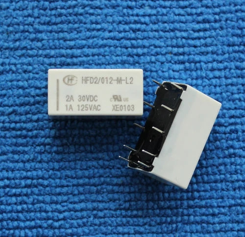 10pcs HFD2/012-M-L2 12V Relay HFD2-012-M-L2