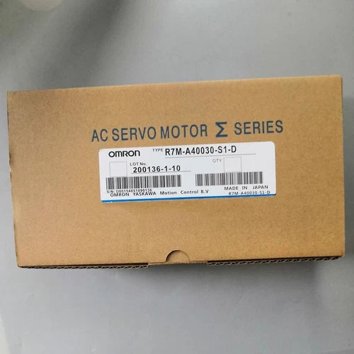R7M-A40030-S1-D OMRON Servo Motor R7MA40030S1D In Box