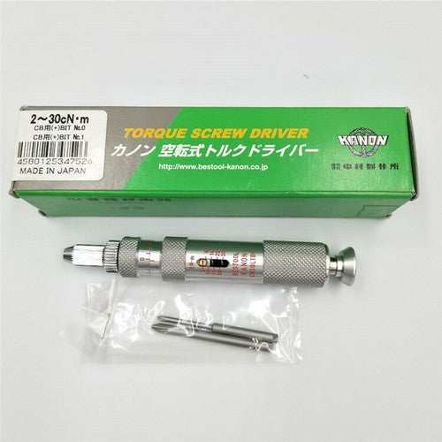 1 pcs KANON CN30LTDK Torque screwdriver (2-30cN.m)