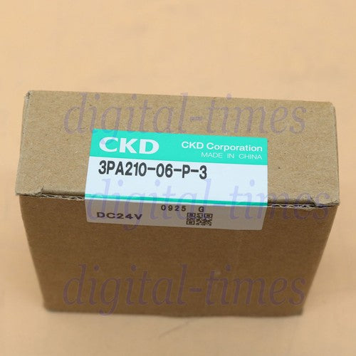 One For CKD 3PA210-06-P-3 Solenoid Valve In Box Free Shipping