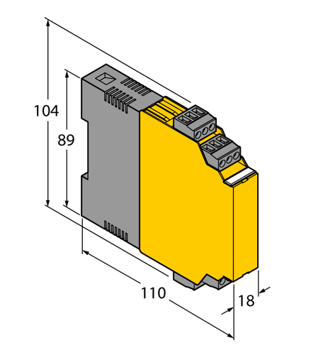 TURCK IM1-22EX-R 7541231 Isolating switching amplifier
