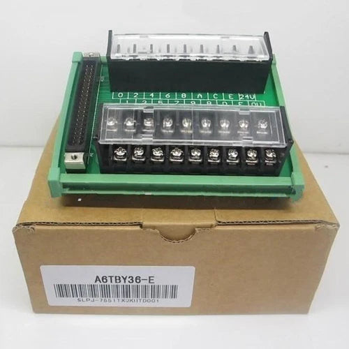 A6TBY36-E One Mitsubishi Output Module PLC 12/24VDC A6TBY36E a6tby36e