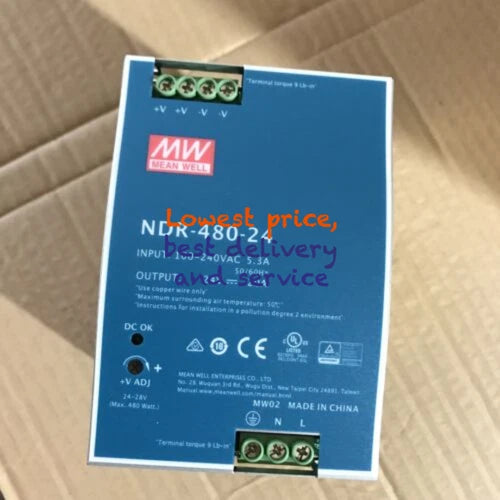 1PCS FOR AC to DC track switching power supply NDR-480-24 V20A480W