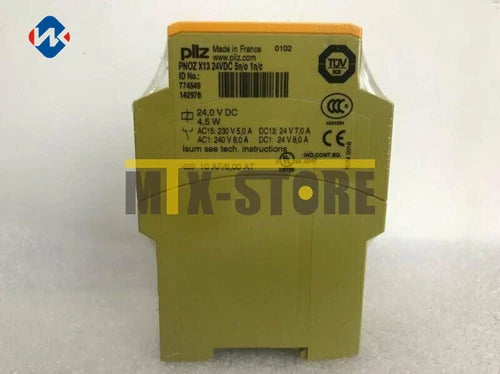 1PCS Safety Relais 774549 5n/O 1n/C 24V Dc 4,5 W PNOZX13