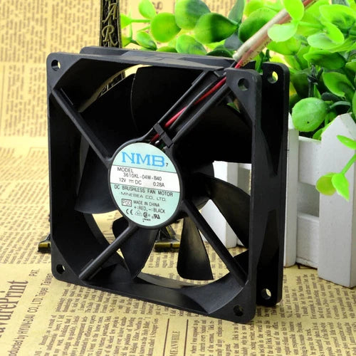 1PC 9cm dual ball cooling fan 3610KL-04W-B40 9225 12V 0.28A