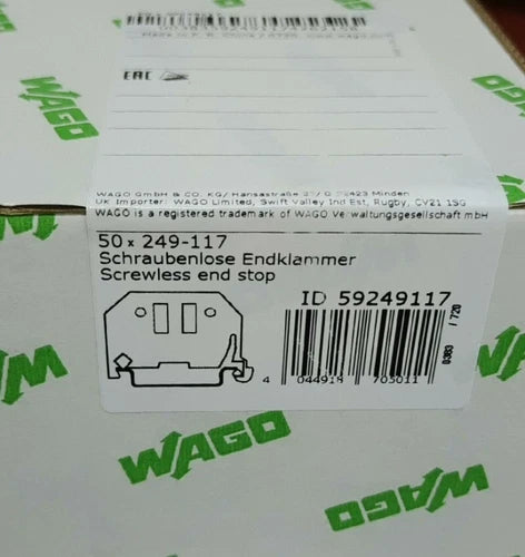 50pcs Wiring Terminal Blocks 249-117 59249117