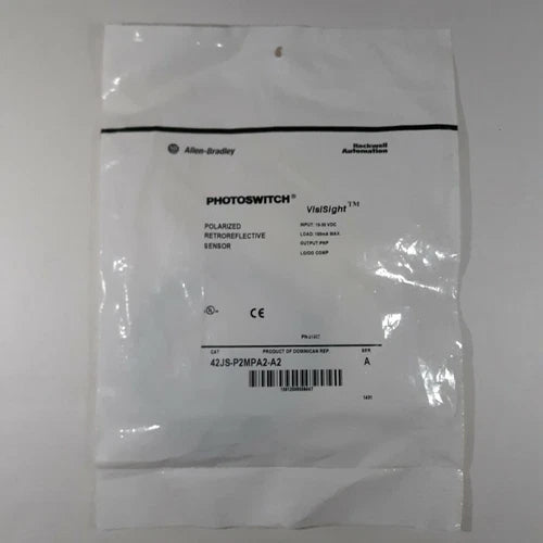 1X Polarized Retroreflective Sensor Photoswitch 42JS-P2MPA2-A2 Ser. A