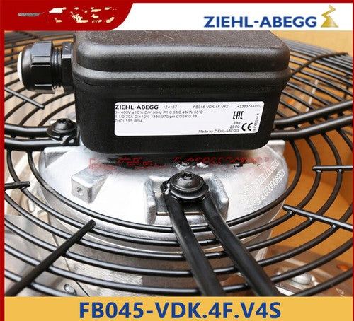 1 PCS ZIEHL-ABEGG Fan FB045-VDK.4F.V4S Axial cooling fan 400V