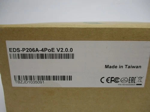 EDS-P206A-4POE MOXA EDS-P206A-4PoE UNMANAGED 6 PORT ETHERNET SWITCH