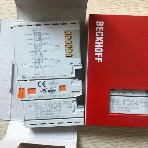 and Beckhoff EL1004 in box