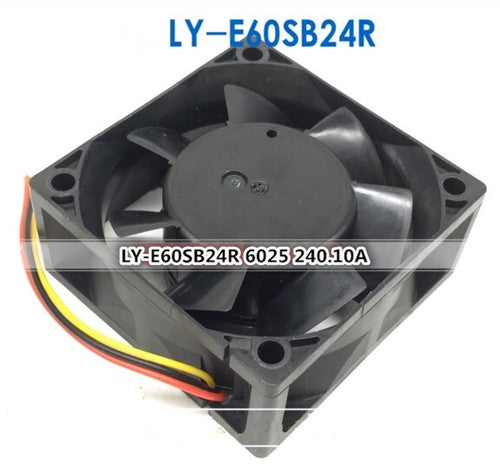 LY-E60SB24R CB0500H01 6025 6CM 24V 0.10A 3-pin Mitsubishi inverter cooling fan