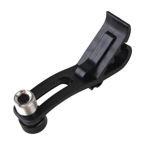 3PCS Microphone Mic Clamp Holder Adjustable Clip On Drum Rim Shockproof Mount