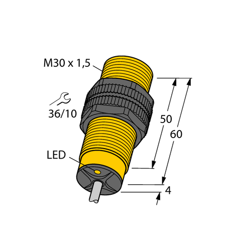 For TURCK BI1.5-G08-AP6X-H1341 4600540 Inductive sensor PNP