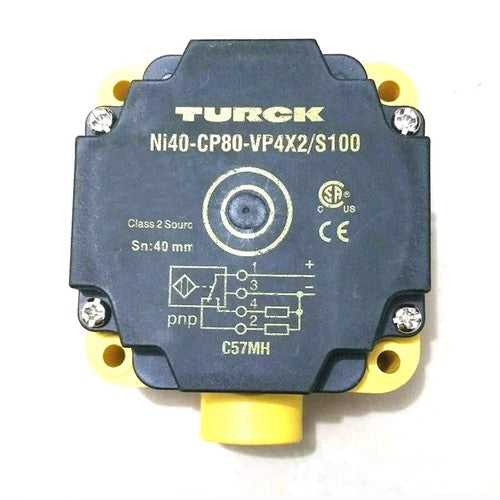 For TURCK NI40-CP80-VP4X2/S100 15095 Inductive sensor PNP